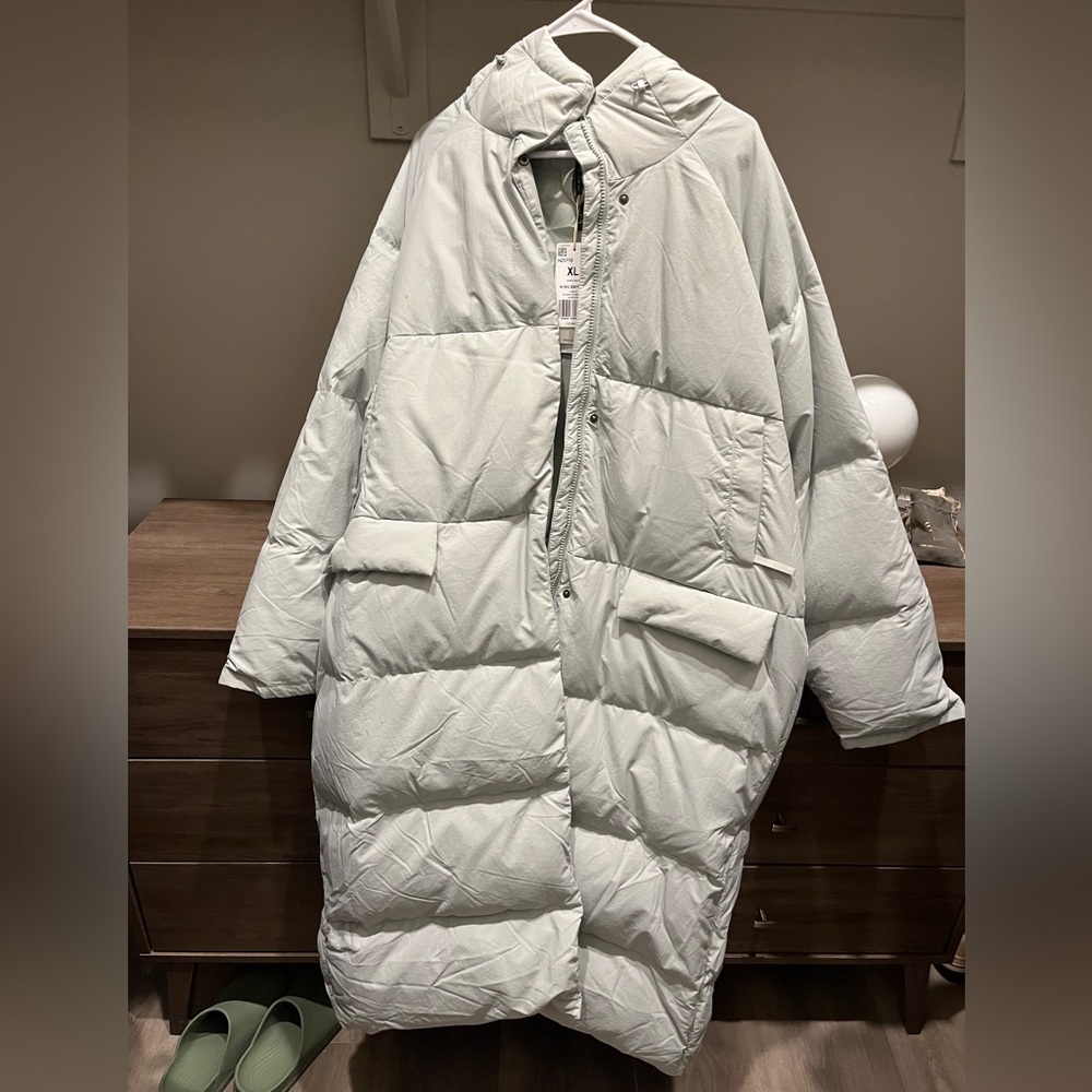 ADIDAS WOMEN'S BIG BAFFLE DOWN COAT NWT